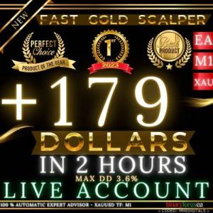 Fast Gold Scalper EA MT4 unlimited