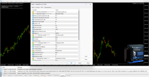 Trade Pilot EA 2 Screenshot 1410 980x507 1 Trade Pilot EA
