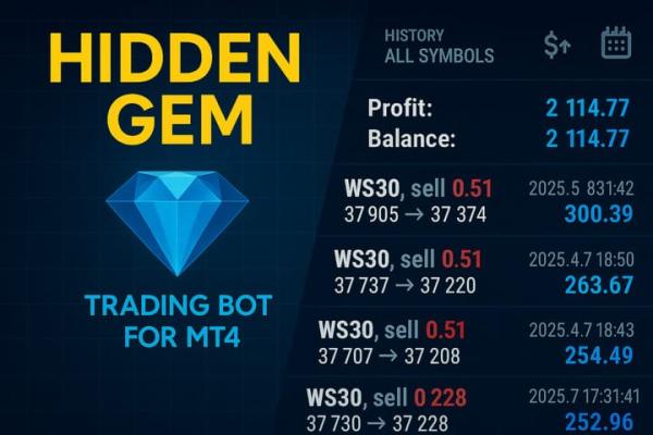 Hidden Gem EA 1 Hidden Gem MT4 EA