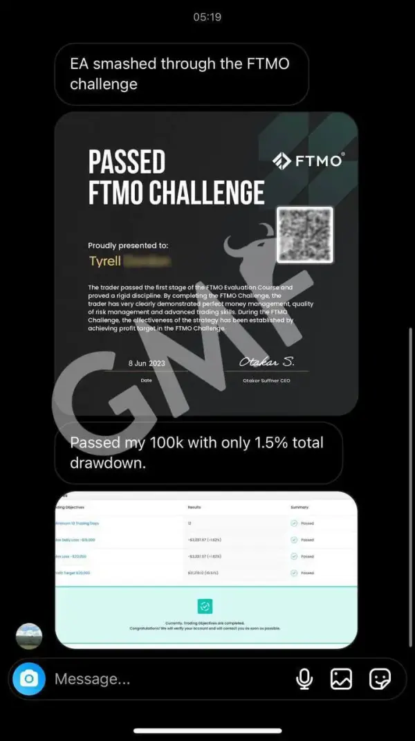 Get Me Funded FX EA MT4 - FXProEA - Prop Firm Friendly Forex & Gold Trading Bot 2 GET ME FUNDED FX EA MT4 Preview 5 Get Me Funded FX EA MT4 - FXProEA - Prop Firm Friendly Forex & Gold Trading Bot
