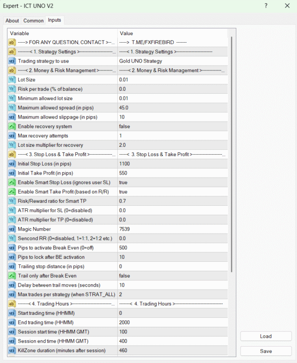 Screenshot 87 ICT UNO EA v2