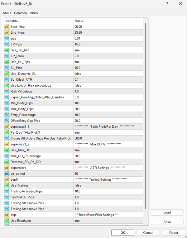 STELLAR FX EA v3 1 STELLAR FX EA