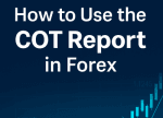 Featured image showing Forex chart data with COT report overlay, representing institutional sentiment analysis for smart trading