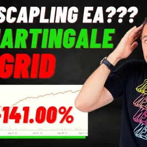 One-chart setup for Evening Scalper Pro EA on MetaTrader platform