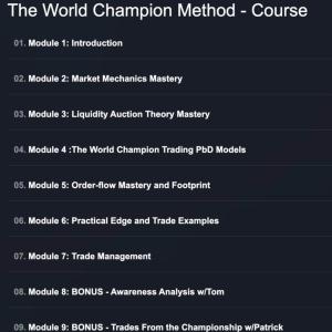 World Class Edge 2025 Patrick Nill Trading Course + 2.0 UPDATES - Image 5