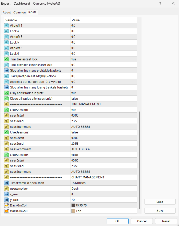Screenshot 910 1 Dashboard Currency Meter
