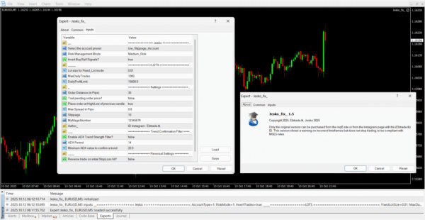 Jesko EA v1.5 MT4 – The Ultimate Low-Risk, High-Performance Gold Trading Solution 1 Jesko EA v1.5 MT4