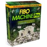 Screenshot of FIBO Machine Pro Forex Indicator showing Smart Fibonacci Levels and trade signals on MT4 chart