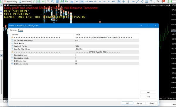 SUPER SCALPER-GOLD KILLER MT5 NO DLL