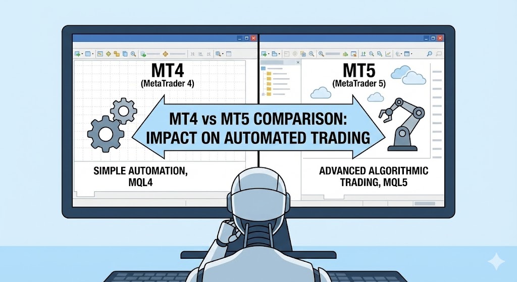 MT4 vs MT5 Comparison: Impact on Automated Trading
