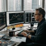 Forex trader using expert advisor workstation