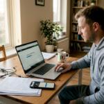 Trader installing MT5 at home workspace