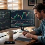 Trader analyzing MT4 MT5 expert advisors