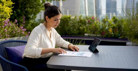 Business analyst working on strategy automation planning