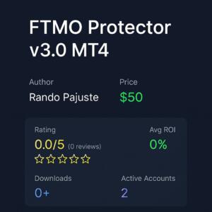 FTMO Protector v3.0 MT4
