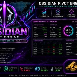OBSIDIAN PIVOT ENGINE V1.1 MQ5 SOURCE CODE BUILD 6198+