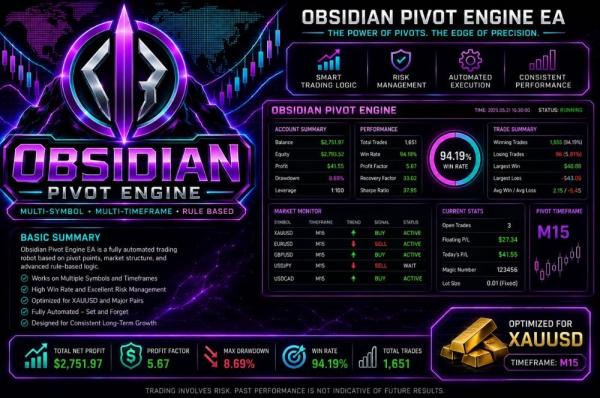 OBSIDIAN PIVOT ENGINE V1.1 MQ5 SOURCE CODE BUILD 6198+ 1 OBSIDIAN PIVOT ENGINE V1.1 MQ5 SOURCE CODE BUILD 6198+