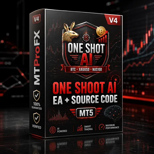 One Shoot AI EA V4 + Source Code – Powerful Forex Trading Expert Advisor | MTProFx Online Trading Tools