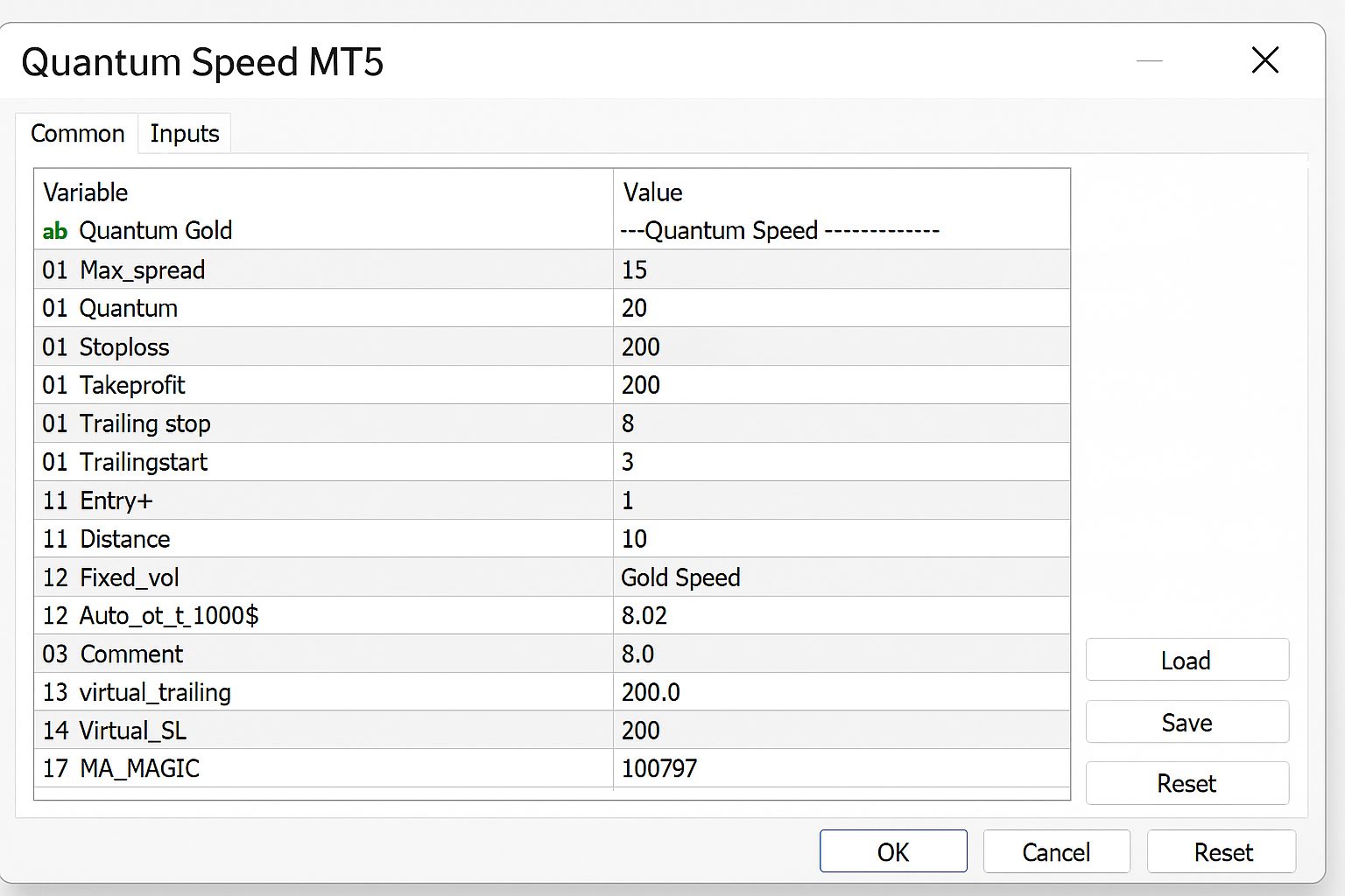 Quantum Speed MT5