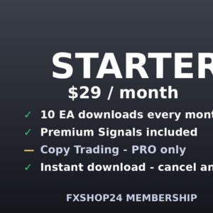STARTER Plan — 10 Downloads + Premium Signals